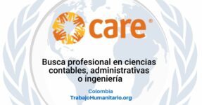 CARE busca oficial logístico y administrativo para Cauca