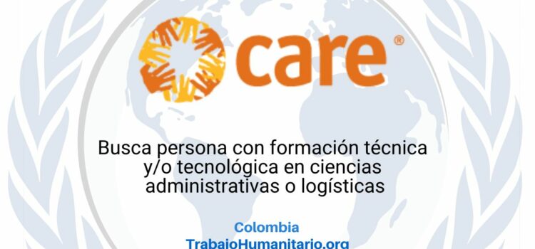 CARE busca auxiliar de información SMO para Medellín