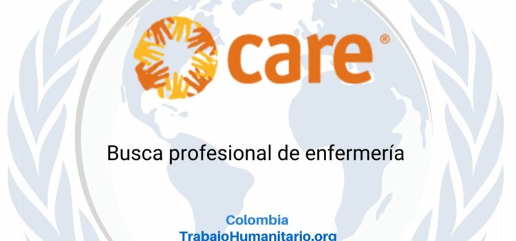 CARE busca enfermera/o en salud sexual y reproductiva para Buenos Aires – Cauca
