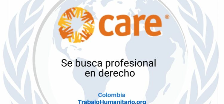 CARE busca oficial de asistencia legal para Morales, Cauca