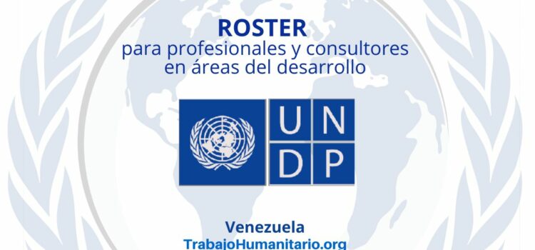 Únete al Roster del PNUD en Venezuela