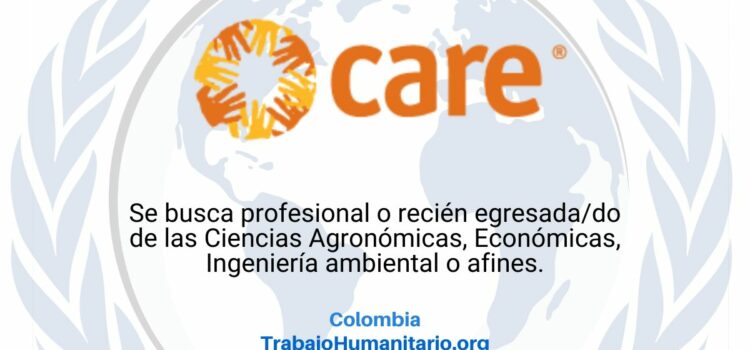 CARE Colombia busca gestor/a comunitario/a CARE Colombia busca gestor/a comunitario/a